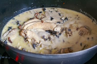 Poulet au vin jaune - Etape 11
