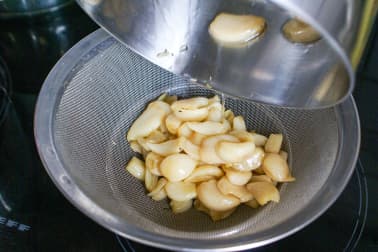 Purée d'ail confit - Etape 2