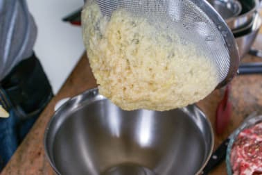 Purée d'ail confit - Etape 5