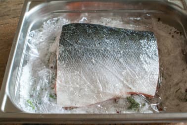 Gravlax de saumon - Etape 5