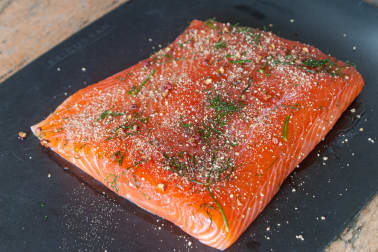 Gravlax de saumon - Etape 9