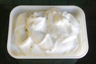 Sorbet citron basilic - Etape 9