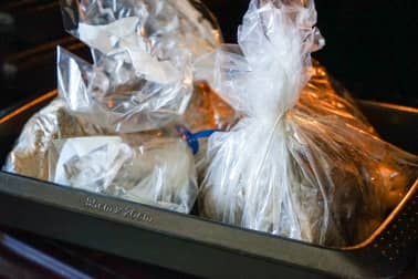 Souris d'agneau confites à l'ail - Etape 7