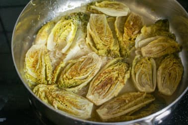 Sucrines braisées - Etape 8