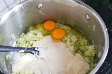 Tarte poireaux mimolette - Etape 6