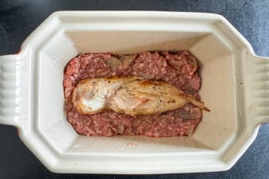 Terrine de campagne aux foies de volailles et pistaches - Etape 8