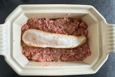 Terrine de campagne aux foies de volailles et pistaches - Etape 9