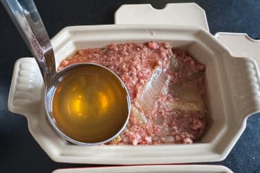 Terrine de campagne aux foies de volailles et pistaches - Etape 11