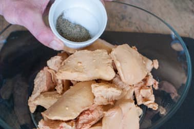 Terrine de foie gras à l'anguille fumée - Etape 1