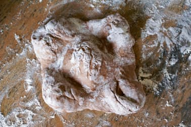 Feuilletage au chocolat : la détrempe - Etape 9