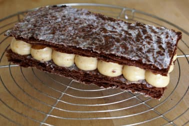 Millefeuille craquant au chocolat - Etape 12