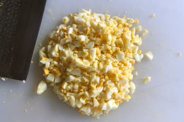 Asperges à la flamande - Etape 2