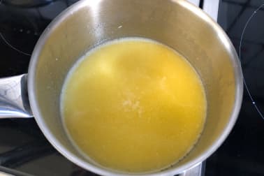 Asperges à la flamande - Etape 4