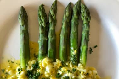 Asperges à la flamande - Etape 5