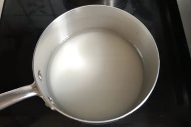 Le caramel et sa décuisson - Etape 1