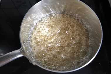 Le caramel et sa décuisson - Etape 3