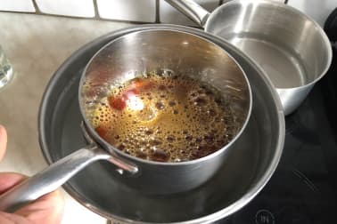 Le caramel et sa décuisson - Etape 6
