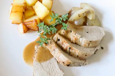 Filet mignon à la sarriette - Etape 8