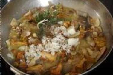 Poêlée de champignons sauvages - Etape 8