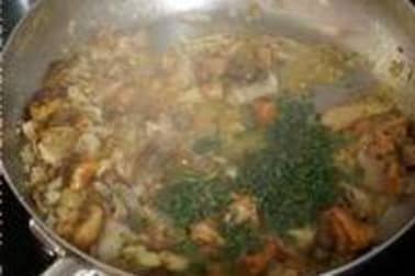 Poêlée de champignons sauvages - Etape 9