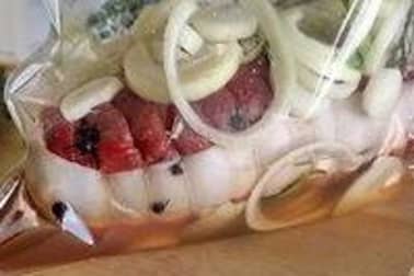 Rôti de boeuf mariné - Etape 3