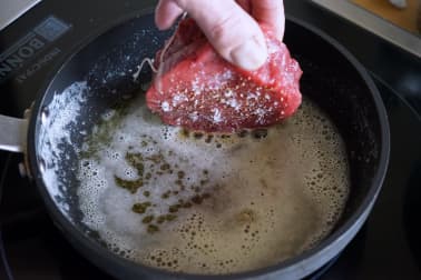 Tournedos ou pavés sautés - Etape 3