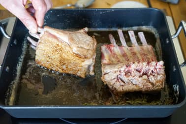 Carré d'agneau rôti - Etape 7