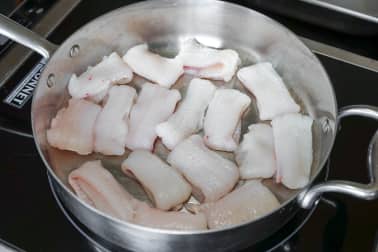 Filets de sole au jus de persil - Etape 3