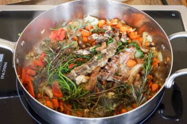 Fond brun rapide - Etape 5