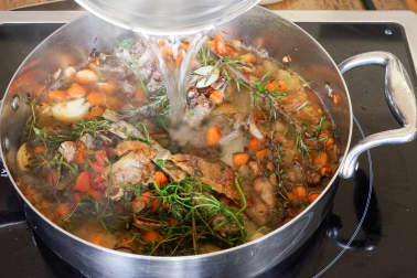 Fond brun rapide - Etape 6