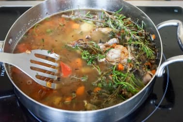 Fond brun rapide - Etape 7