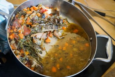 Fond brun rapide - Etape 8