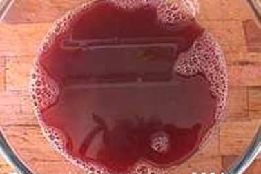 Pêches au vin rouge épicé - Etape 6