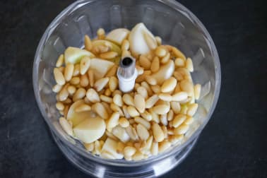 Pesto rouge et pesto vert - Etape 2