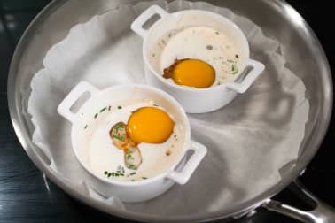 Oeufs cocotte - Etape 5