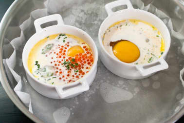 Oeufs cocotte - Etape 7