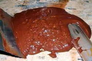 Tabler le chocolat au marbre - Etape 9