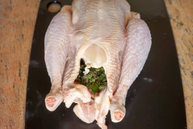 Le poulet fumé - Etape 2
