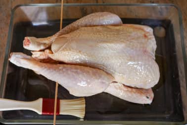 Le poulet fumé - Etape 4