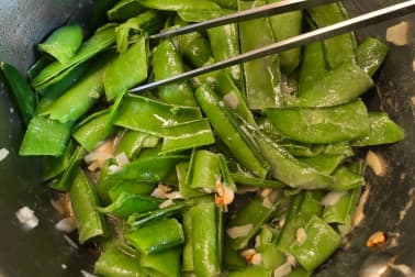 Velouté de cosses de petits pois - Etape 7