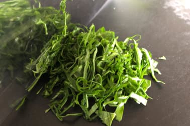 Beurre d'ail des ours - Etape 2