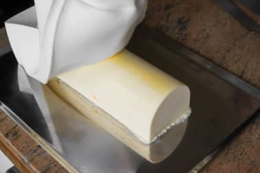 Bûche de noël glacée à la mandarine - Etape 12