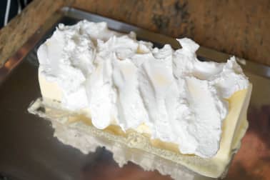 Bûche de noël glacée à la mandarine - Etape 13