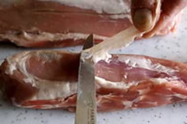 Parer et détailler un filet mignon - Etape 3