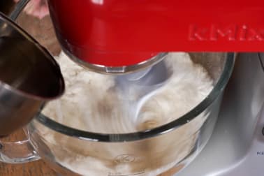 Pâte à pizza sans pétrissage à fermentation lente - Etape 2