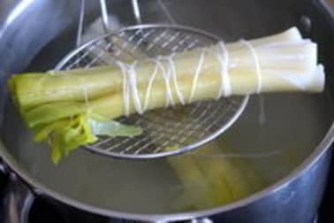 Poireaux vinaigrette - Etape 8