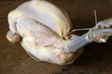 Poulet de Bresse rôti en papillote - Etape 3