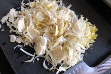 Quiche endives et mimolette - Etape 3