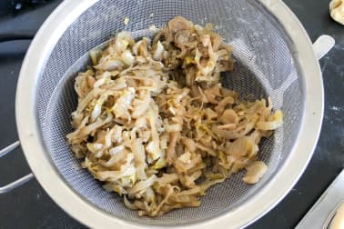 Quiche endives et mimolette - Etape 5