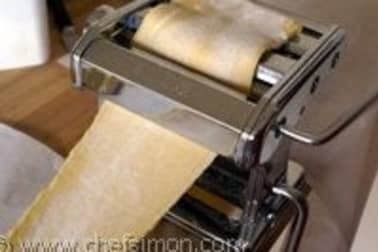 Ravioles de gambas - Etape 3